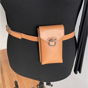 Rebecca Minkoff tan waist belt